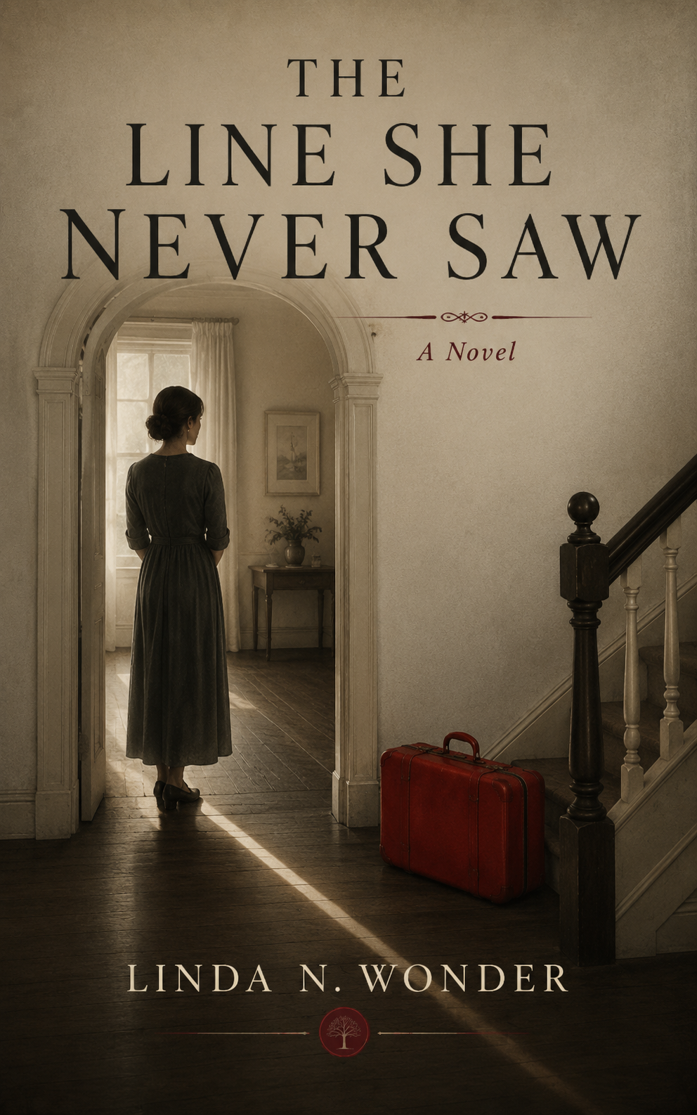 Cover of The Line She Never Saw by Linda N. Wonder